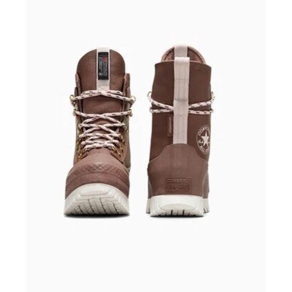 NEW Converse Chuck Taylor All Star Lugged TrekWom 11/Men’s9 Brown Leather - Picture 5 of 12